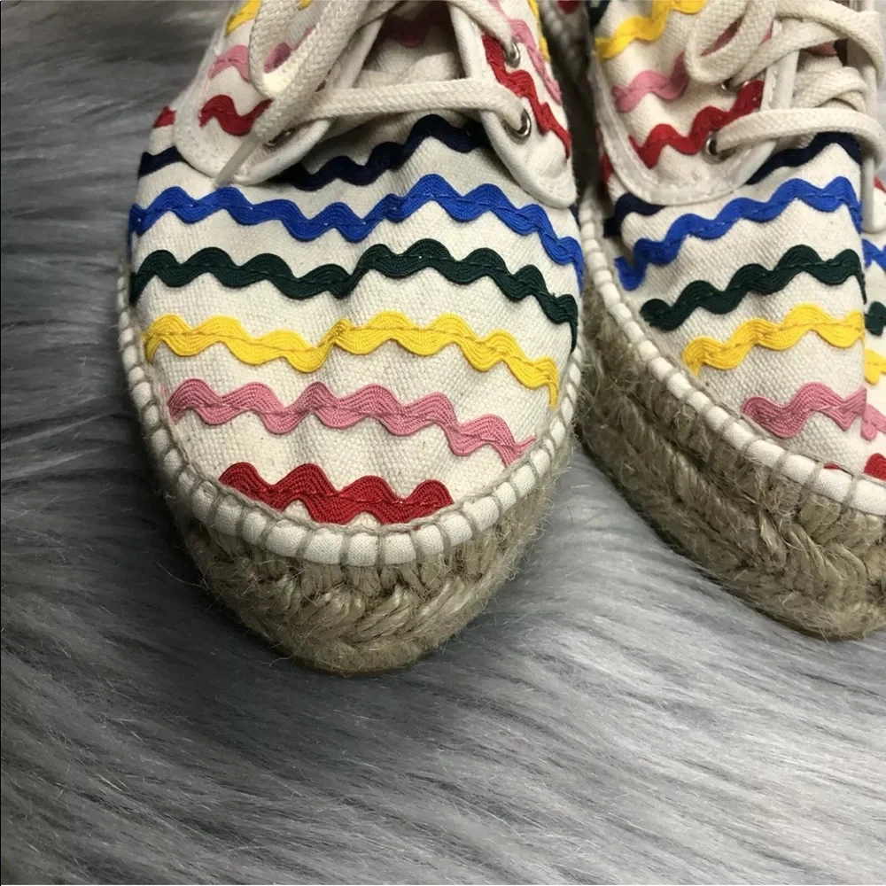 Loeffler Randall Alfie Espadrille Rainbow Sneakers